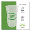 Eco-Products® GreenStripe PLA Cold Cups, 24 oz, Plastic, Clear, 50/Pack, 20 Packs/Carton Cold Drink Cups - Office Ready