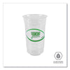 Eco-Products® GreenStripe PLA Cold Cups, 24 oz, Plastic, Clear, 50/Pack, 20 Packs/Carton Cold Drink Cups - Office Ready