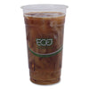 Eco-Products® GreenStripe PLA Cold Cups, 24 oz, Plastic, Clear, 50/Pack, 20 Packs/Carton Cold Drink Cups - Office Ready