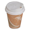 Eco-Products® EcoLid® 25% Recycled Content, Fits 8 oz Hot Cups, Plastic, White, 100/Pack, 10 Packs/Carton Hot Cup Lids - Office Ready