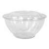 Eco-Products® Salad Bowls with Lids, 32 oz, Clear, Plastic, 50/Pack, 3 Packs/Carton Takeout Food Containers - Office Ready