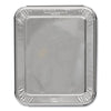 HFA® Half Steam Table Pan Lids, Full Curl Edge, Fits Half-Size Pan, 0.62" Deep, 11.16 x 12.75, 100/Carton Steam Table Pan Lids - Office Ready