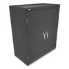 HON® Brigade® Assembled Storage Cabinet, 36w x 18.13d x 41.75h, Charcoal Office & All-Purpose Storage Cabinets - Office Ready