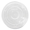 Karat® PET Lids, Flat with Straw Slot, Fits 32 oz Cold Cups, Plastic, Clear, 500/Carton Cold Cup Lids - Office Ready