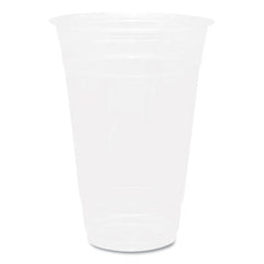 Karat® PET Plastic Cups, 20 oz, Clear, 1,000/Carton