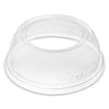 Karat® PET Lids, Wide Opening Dome, Fits 12 oz to 24 oz Cold Cups, Plastic, Clear, 1,000/Carton Cold Cup Dome Lids - Office Ready