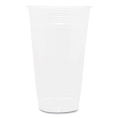 Karat® PET Plastic Cups, 24 oz, Clear, 600/Carton