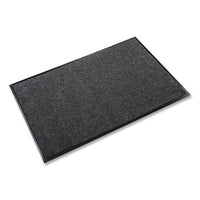Crown EcoStep Wiper Mat, Rectangular, 48 x 96, Charcoal Wiper Mats - Office Ready