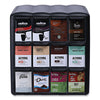 FLAVIA® Four Column Merchandiser, 12 Compartments, 15.2 x 17.2 x 16.3, Black Coffee-Flavia Pouch Holders - Office Ready