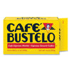 Café Bustelo Coffee, Espresso, 10 oz Brick Pack, 24/Carton Coffee, Bulk Ground - Office Ready