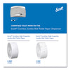 Scott® Pro™ Coreless Jumbo Roll Tissue Dispenser, EZ Load, 14.38 x 6 x 9.75, Stainless Steel Coreless JRT Jr., Single Toilet Paper Dispensers - Office Ready