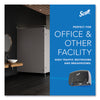Scott® Essential™ Coreless Jumbo Roll Tissue Dispenser, 14.25 x 6 x 9.75, Black Coreless JRT, Single Toilet Paper Dispensers - Office Ready