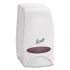 Scott® Essential™ Manual Skin Care Dispenser, 1,000 mL, 5 x 5.25 x 8.38, White Liquid Soap Dispensers, Manual - Office Ready