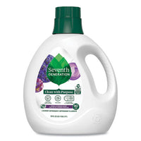 Seventh Generation® Natural Liquid Laundry Detergent, Fresh Lavender Scent, 135 oz Bottle Laundry Detergents - Office Ready