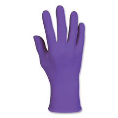 Kimtech™ PURPLE NITRILE* Exam Gloves, 242 mm Length, Small, Purple, 100/Box