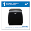 Scott® Pro Electronic Hard Roll Towel Dispenser, 12.66 x 9.18 x 16.44, Smoke Roll, Electric Towel Dispensers - Office Ready