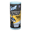 Scott® Shop Towels, Heavy Duty, Heavy Duty, 1-Ply, 10.4 x 11, Blue, 12 Rolls/Carton Shop Towels and Rags - Office Ready