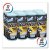 Scott® Shop Towels, Heavy Duty, Heavy Duty, 1-Ply, 10.4 x 11, Blue, 12 Rolls/Carton Shop Towels and Rags - Office Ready