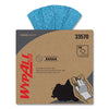 WypAll® Power Clean Oil, Grease & Ink Cloths, Grease and Ink Cloths, POP-UP Box, 8.8 x 16.8, Blue, 100/Box, 5/Carton Shop Towels and Rags - Office Ready