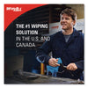 WypAll® Power Clean Oil, Grease & Ink Cloths, Grease and Ink Cloths, POP-UP Box, 8.8 x 16.8, Blue, 100/Box, 5/Carton Shop Towels and Rags - Office Ready