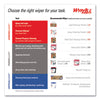 WypAll® Power Clean Oil, Grease & Ink Cloths, Grease and Ink Cloths, POP-UP Box, 8.8 x 16.8, Blue, 100/Box, 5/Carton Shop Towels and Rags - Office Ready