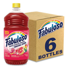 Fabuloso® Multi-Use Cleaner, Citrus Scent, 56 oz Bottle, 6/Carton