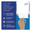 Scott® Pro Coreless SRB Tissue Dispenser, 10.13 x 6.4 x 7, Stainless Steel Coreless Standard Roll, Twin Toilet Paper Dispensers - Office Ready