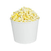 Karat® Food Bucket, 85 oz, 7.36" Diameter x 6" h, White, Paper, 180/Carton Takeout Food Containers - Office Ready