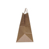 Solupac™ Take Out Twist Handle Bag, 12 x 9 x 15.75, Natural Kraft, 200/Carton Retail Shopping Bags & Sacks - Office Ready