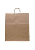 Solupac™ Emporium Twist Handle Bag, 14 x 9.84 x 15.5, Kraft, 200 Bags Retail Shopping Bags & Sacks - Office Ready