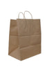 Solupac™ Emporium Twist Handle Bag, 14 x 9.84 x 15.5, Kraft, 200 Bags Retail Shopping Bags & Sacks - Office Ready