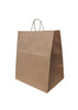 Solupac™ Emporium Twist Handle Bag, 14 x 9.84 x 15.5, Kraft, 200 Bags Retail Shopping Bags & Sacks - Office Ready