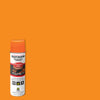 Rust-Oleum® Industrial Choice® M1800 System Water-Based Precision Line Marking Paint, Flat Fluorescent Orange, 17 oz Aerosol Can, 12/Carton Marking Paints - Office Ready