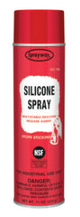 Sprayway® Silicone Spray, 11 oz Aerosol Spray, 12 Cans