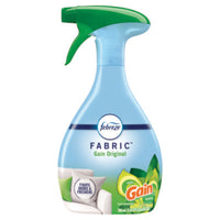 Febreze® FABRIC, Gain Original, 23.6 oz Spray Bottle, 4/Carton Liquid Spray Air Fresheners/Odor Eliminators - Office Ready