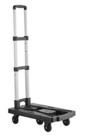 Kantek Handcart, 250 lb Capacity, 19.3 x 14.6 x 38, Black Folding/Compact Hand Trucks - Office Ready