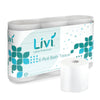 Livi® Ultra Premium Bath Tissue, 2-Ply, White, 425 Sheets, 36 Rolls/Carton Regular Roll Bath Tissues - Office Ready