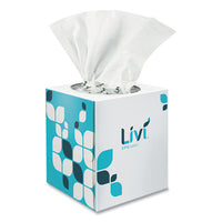 Livi® VPG Select Facial Tissue, 2-Ply, White, 90 Sheets/Box, 36 Boxes/Carton Facial Tissues - Office Ready