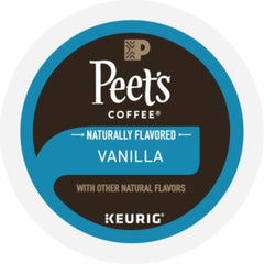 Peet's Coffee & Tea® Vanilla K-Cups®, 0.33 oz K-Cup, 22/Box