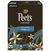 Peet's Coffee & Tea® Vanilla K-Cups®, 0.33 oz K-Cup, 22/Box Coffee K-Cups - Office Ready