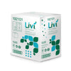 Livi® Ultra Premium Facial Tissue, 2-Ply, White, Cube Box, 80 Sheets/Box, 4 Boxes/Pack, 6 Packs/Carton Facial Tissues - Office Ready