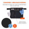 ergodyne® Arsenal 5715 Cleaning Apron Pouch with Pockets, 10 Compartments, 11 x 13.5, Nylon, Black Hand Tool Organizer Bags/Pouches - Office Ready