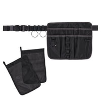 ergodyne® Arsenal 5715 Cleaning Apron Pouch with Pockets, 10 Compartments, 11 x 13.5, Nylon, Black Hand Tool Organizer Bags/Pouches - Office Ready