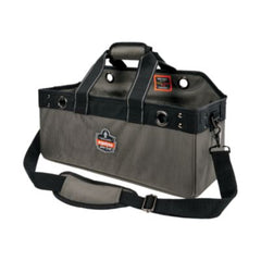 ergodyne® Arsenal 5844 Bucket Truck Tool Bag with Tool Tethering Attachment Points, 18 x 7.5 x 7.5, Polyester, Gray