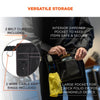 ergodyne® Arsenal 5716 Server Apron Pouch with Pockets, 5 Compartments, 11 x 10, Nylon, Black Hand Tool Organizer Bags/Pouches - Office Ready