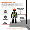 ergodyne® 3201 Harness + 4 ft Travel Restraint Lanyard 3197 + 31988 Harnesses - Office Ready