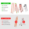 ergodyne® Arsenal 5301 Ladder Carrying Handle, Supports Up to 100 lb, 2 x 9 x 11, Black Ladder Attachments - Office Ready