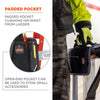 ergodyne® Arsenal 5301 Ladder Carrying Handle, Supports Up to 100 lb, 2 x 9 x 11, Black Ladder Attachments - Office Ready