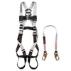 ergodyne® 3201 Harness + 4 ft Travel Restraint Lanyard 3197 + 31988 Harnesses - Office Ready
