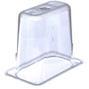 Carlisle StorPlus Polycarbonate Food Pan, 1.4 qt, 4.25 x 6.93 x 6, Clear, Plastic Storage Food Containers - Office Ready